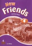 Friends NEW 4 WB LONGMAN. Autor: Carol Skinner, Mariola Bogucka, Kilbey Liz. Dadada.pl Okładka książki Friends NEW 4 WB LONGMAN