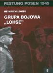 Grupa bojowa Lohse. Autor: Lohse Heinrich. Dadada.pl Okładka książki Grupa bojowa Lohse