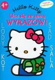Okładka książki Hello Kitty Ucz się ze mną wyrazów Książeczka z naklejkami