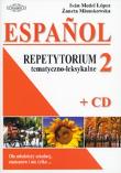 Okładka książki Język hiszpański Espańol. Repetytorium tematyczno-leksykalne 2 + CD