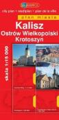 Okładka książki Kalisz, Ostrów Wielkopolski Krotoszyn. Plan miasta