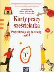 Okładka książki Karty pracy sześciolatka Przygotowuję się do szkoły część 3