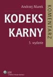Kodeks karny Komentarz. Autor: Marek Andrzejewski. Dadada.pl Okładka książki Kodeks karny Komentarz