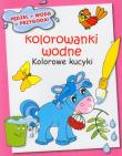 Okładka książki Kolorowanki wodne Kolorowe kucyki