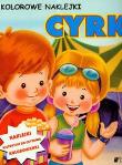 Okładka książki Kolorowe naklejki Cyrk