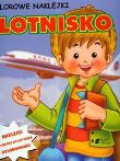 Kolorowe naklejki Lotnisko. Autor: TBH067. Dadada.pl Okładka książki Kolorowe naklejki Lotnisko