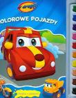 Okładka książki Kolorowe pojazdy W drogę /z farbkami/