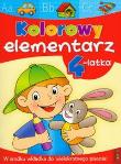 Okładka książki Kolorowy elementarz 4-latka LITERKA