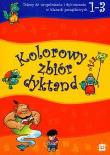 Okładka książki Kolorowy zbiór dyktand 1-3