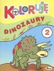 Okładka książki Koloruję dinozaury