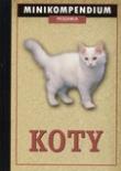 Koty. Minikompendium. Autor: Alexa Capra. Dadada.pl Okładka książki Koty. Minikompendium