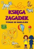Okładka książki Księga zagadek. Ponad 80 naklejek