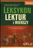 Leksykon lektur i wierszy GIM GREG. Autor: Barbara Włodarczyk, Anna Kremiec, Nawrot Agnieszka. Dadada.pl Okładka książki Leksykon lektur i wierszy GIM GREG