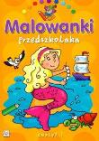 Okładka książki Malowanki przedszkolaka 1