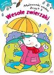 Okładka książki Malowanki wodne. Wesołe zwierzaki 3