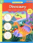 Okładka książki Patrzcie, ja rysuję - Dinozaury