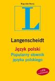 Popularny słownik języka polskiego + CD oprawa twarda. Autor: Bogusław Dunaj. Dadada.pl Okładka książki Popularny słownik języka polskiego + CD oprawa twarda