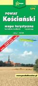 Powiat Kościański - mapa turystyczna. Autor: praca zbiorowa. Dadada.pl Okładka książki Powiat Kościański - mapa turystyczna