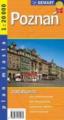 Okładka książki Poznań - plan miasta 1: 20 000