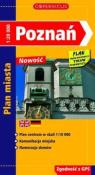 Okładka książki Poznań plan miasta