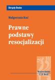 Okładka książki Prawne podstawy resocjalizacji