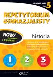 Repetytorium Gimnazjalisty historia GREG. Autor: Agnieszka Chłosta-Sikorska. Dadada.pl Okładka książki Repetytorium Gimnazjalisty historia GREG