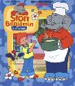 Okładka książki Słoń Benjamin. Tom 4. Słoń Benjamin kucharzem+CD