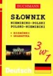 Okładka książki Słownik 3w1 niemiecko-polski, polsko-niemiecki