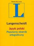 Okładka książki SLOWNIK ORTOGRAFICZNY POPULARNY OM-LANG