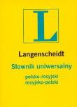 Okładka książki Słownik uniwersalny pol-ros-pol ''L