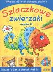 Okładka książki Szlaczkowe zwierzaki Część 2 Nauka pisania literek 4-6 lat