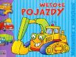 Okładka książki Wesołe pojazdy - malowanka z naklejkami LITERKA