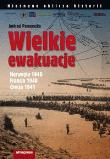 Okładka książki Wielkie ewakuacje. Norwegia 1940...