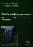 Okładka książki Wielkie teorie językoznawcze