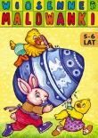 Okładka książki Wiosenne malowanki 5-6 lat