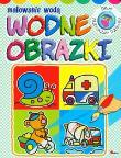 Okładka książki Wodne obrazki - malowanie wodą