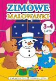 Okładka książki Zimowe malowanki 3-4 lata