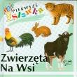 Okładka książki Zwierzęta na wsi Moje pierwsze słówka