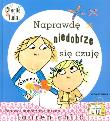 Charlie i Lola. Naprawdę niedobrze się czuję. Autor: Lauren Child. Dadada.pl Okładka książki Charlie i Lola. Naprawdę niedobrze się czuję