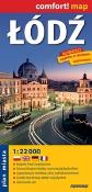 Okładka książki Comfort!map Łódź 1:220 000 laminat