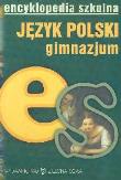 Okładka książki Encyklopedia szkolna język polski gimnazjum