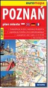 Okładka książki Euromapa Poznań 1:20 000