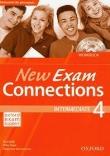 Exam Connections New 4 Intermediate WB OXFORD. Autor: Kelly Paul, Sayer Mike, Wieruszewska Małgorzata. Dadada.pl Okładka książki Exam Connections New 4 Intermediate WB OXFORD