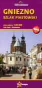 Okładka książki Gniezno Szlak Piastowski plan miasta