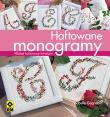 Okładka książki Haftowane monogramy Alfabet haftowany kwiatami