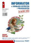 Informator o szkołach wyższych na rok 2012/2013. Autor:   Praca zbiorowa. Dadada.pl Okładka książki Informator o szkołach wyższych na rok 2012/2013