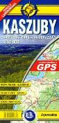 Okładka książki Kaszuby mapa turystyczna laminowana