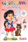 Okładka książki Kolorowanki dla malucha - Kasia