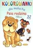 Okładka książki Kolorowanki dla malucha - Psia rodzina