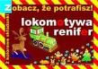 Kolorowe składanki. Zobacz, że potrafisz! Lokomotywa, renifer. Autor: Mikucki Zbigniew, Karczewski Lech. Dadada.pl Okładka książki Kolorowe składanki. Zobacz, że potrafisz! Lokomotywa, renifer